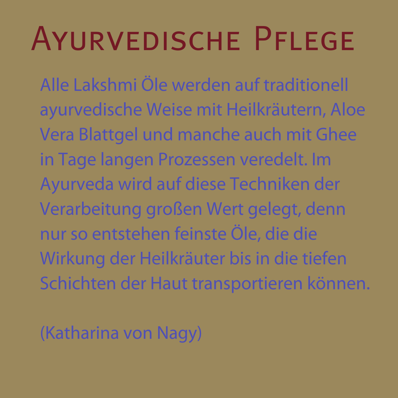 Ayurvedisches Rizinus Pflege Serum NEU jetzt mit Melisse Extrakt