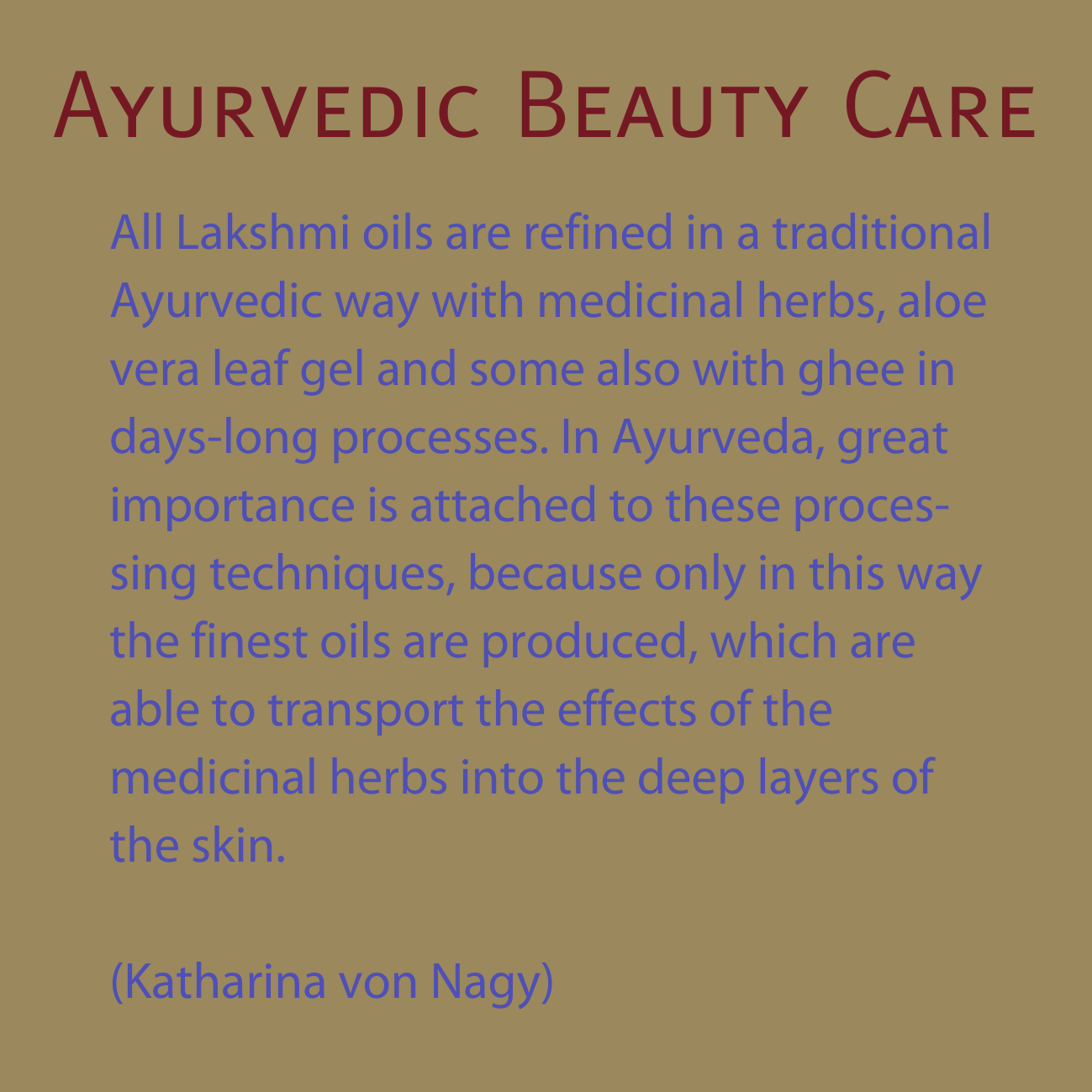 Ayurvedisches Nagel- und Hand Serum - Demeter