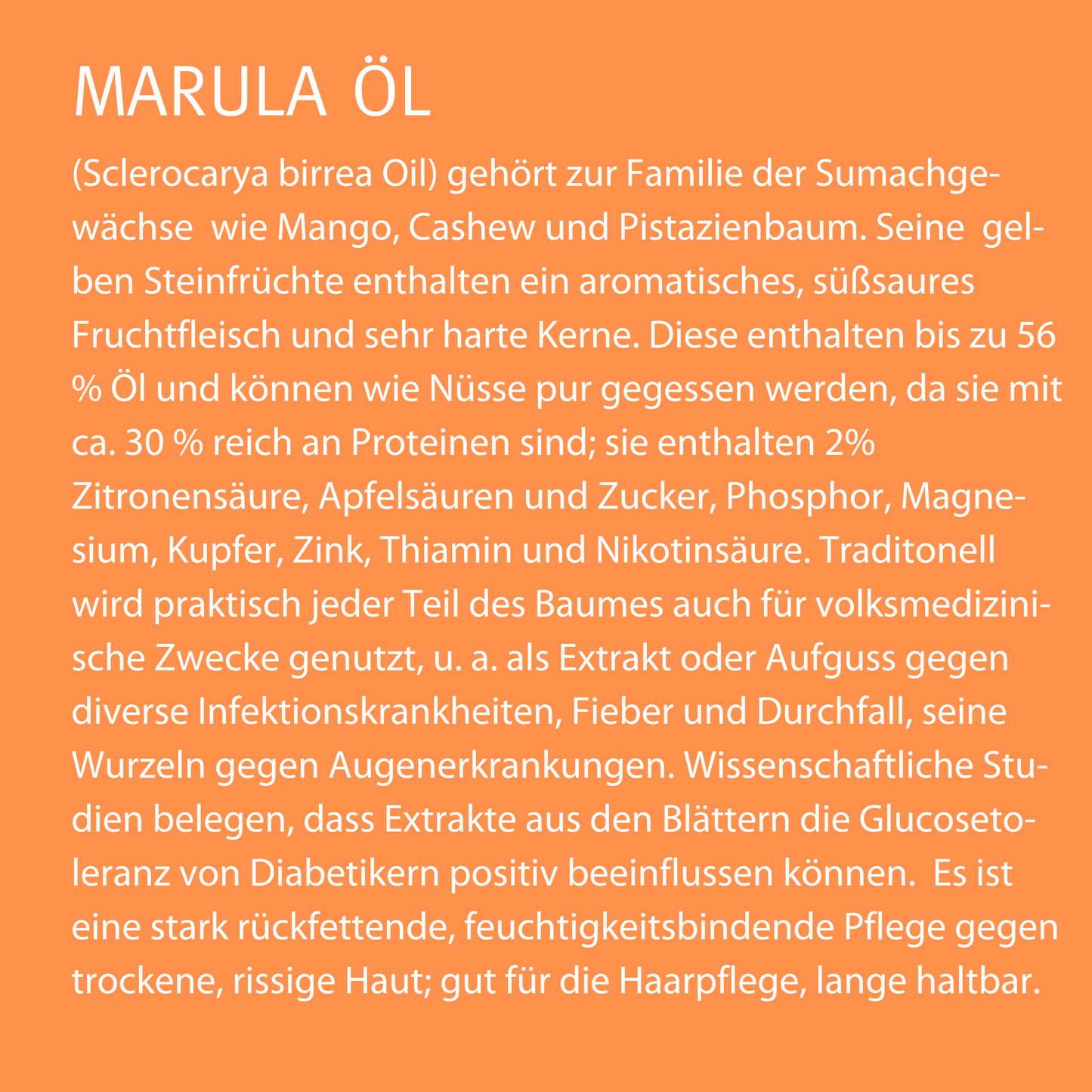 Bio Marula Öl 30ml
