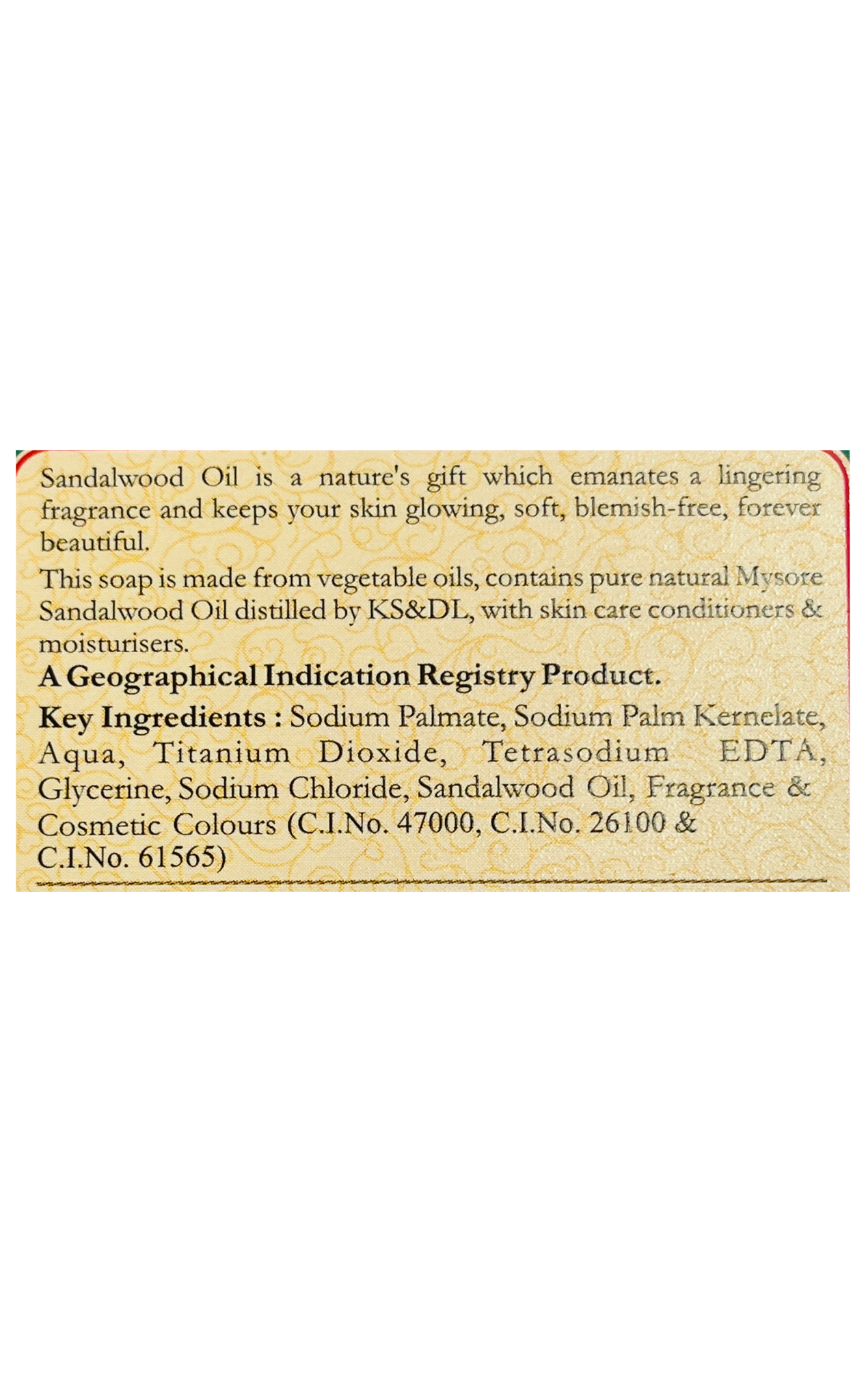 Sandal Soap