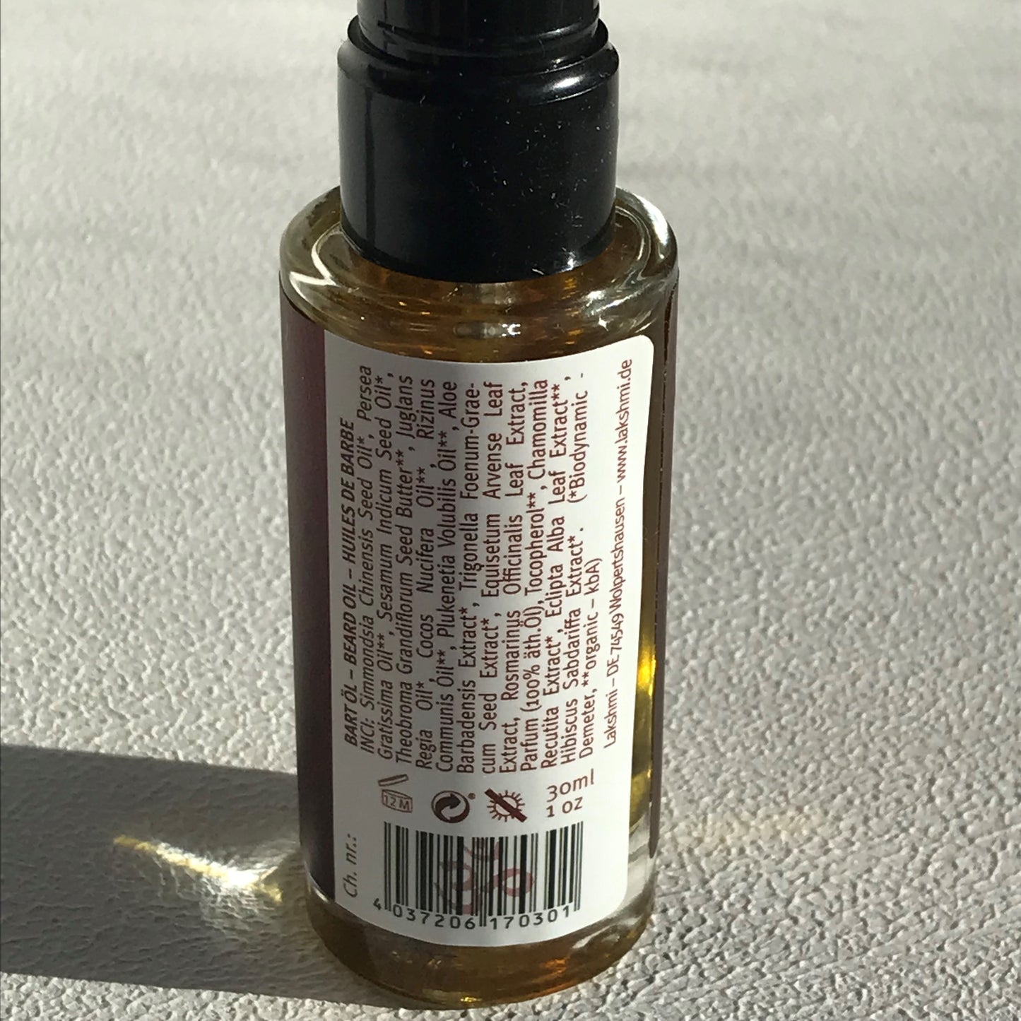 Ayurvedisches Bart Öl